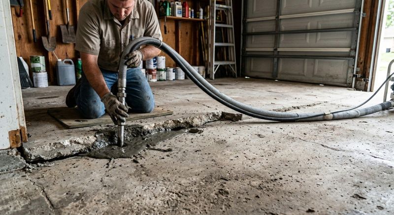 Garage Settling Repair in Miami Dade County, FL