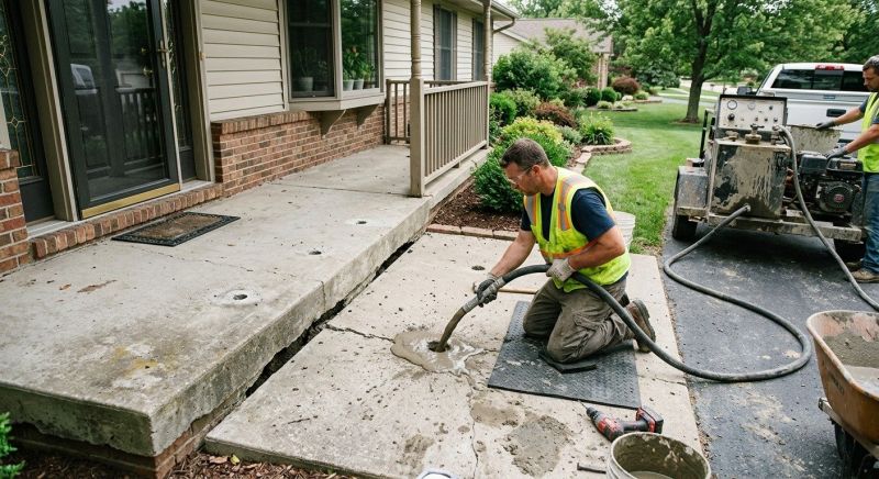 Porch Leveling in Denver, CO