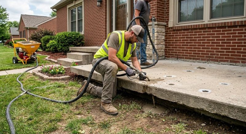 Porch Lifting in West Des Moines, IA